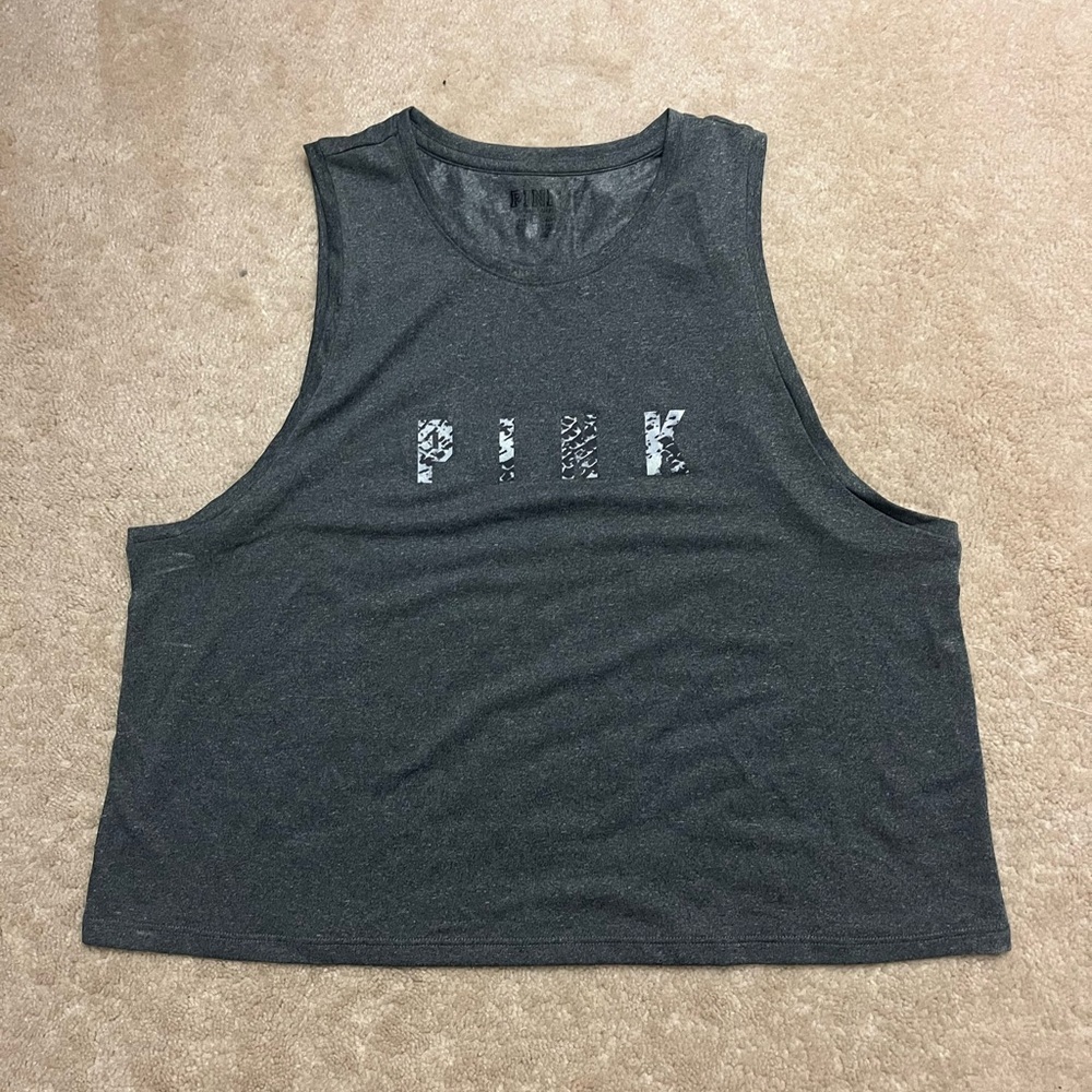 NWT Pink size small grey Workout Tank